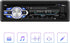 WEPARTICULAR 12V MP3 Car Stereo CD DVD Player Single Din Car Radio with Bluetooth Hands-Free/FM Receiver/USB/AUX/SD