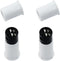 2 Sets XL-33C Normally Closed Recessed Alarm Magnetic Reed Switch for Door and Window