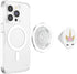 Cute Floral Unicorn Face on White, PopSockets PopGrip, Swappable Grip for Phones & Tablets, MagSafe for iPhone