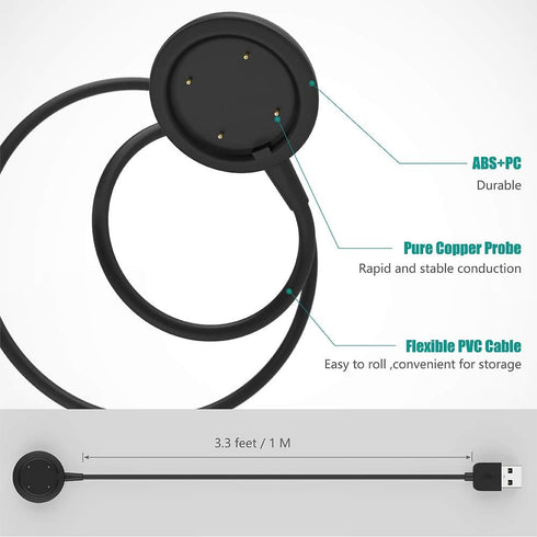 TUSITA Charger Compatible with Polar Ignite 1 2, Vantage V V2, Vantage M M2, Grit X, Grit X Pro