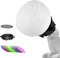 Photography Lighting Flash Diffuser Set, LENSGO Professional Flash Kit for Superior Light Control with Diffusion Dome