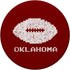 Oklahoma Retro Vintage Football PopSockets PopGrip, Swappable Grip for Phones and Tablets