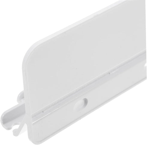 ARTIBETTER Shelf Hooks Adhesive Phone Holder Wall Phone Mount for Charging Wall Tv Remote Stand Bedside Shelf White