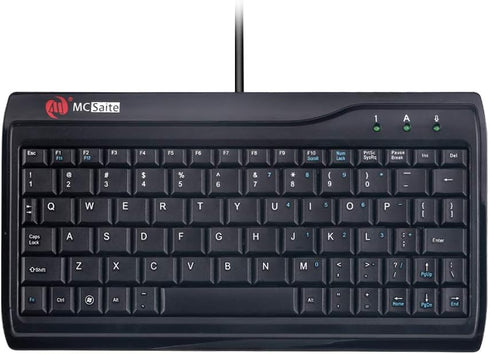 Super Mini Wired Keyboard MCSaite Full Size 78 Keys Keypad Small Portable Fit with Professional or Industrial Use