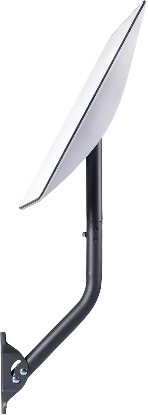 Universal Mounting Pole (Diameter 1 1/2", Length 17") - J Pole Mount for Antenna & Starlink Dish
