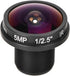 T angxi 1.88mm Mini Fisheye Camera Lens, 5MP HD 180 Wide Angle M12x0.5 Thread