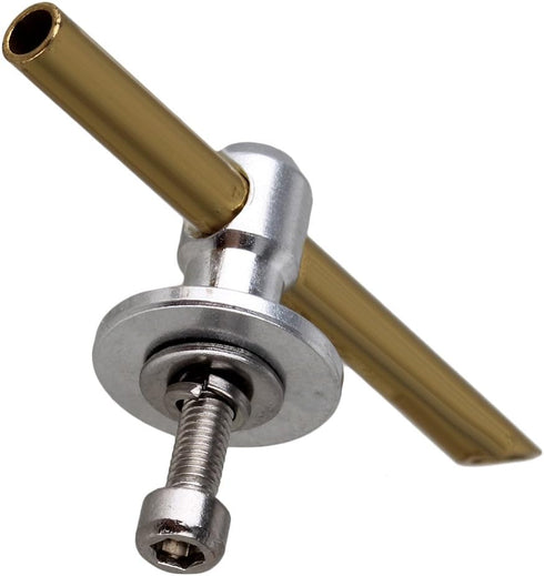 50mm 3mm 4mm BQLZR Silver Length ID OD Tube Transom Mounting Water Pickup for RC Boat