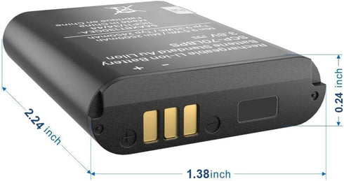 LCLEBM Upgraded SCP-70LBPS Battery - 1800mAh Replacement for Kyocera Cadence 4G LTE S2720 Verizon Flip Phone