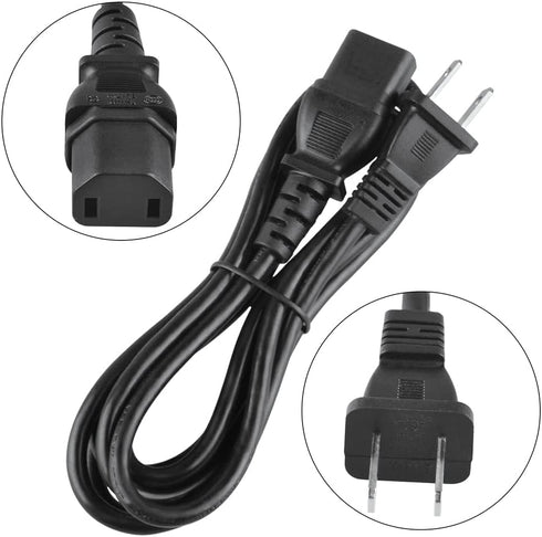 AC in Power Cord Cable Compatible with iRobot Roomba i7+ i7 Plus: Robotic Vacuum + Automatic Dirt Disposal Home Base
