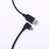 KADSXIYA 30cm 5Pin MP3 USB to Right Angled USB Power Charging Cable Data Transfer Wire Line for Digital Cameras