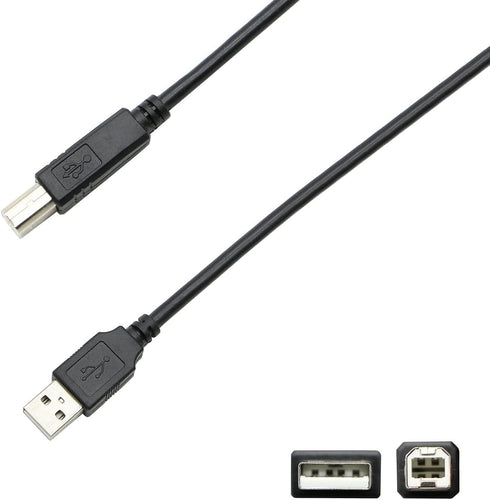 USB B MIDI Cable Compatible with BOSS Katana MKII-212, Katana MKII-100, KTN-ART 2, Katana-50, and More, 8 Feet