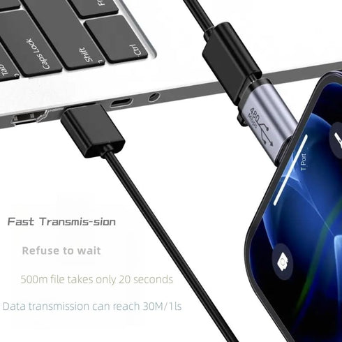 USB C/Micro USB to Mini USB Connector, Type C/Lightning to Micro USB Adapter, 8 Pack for Phone/PC, 480Mb