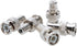 Cctv4Less BNC Male to RCA Female Adapter, Straight Connector for CCTV, 10 Pack