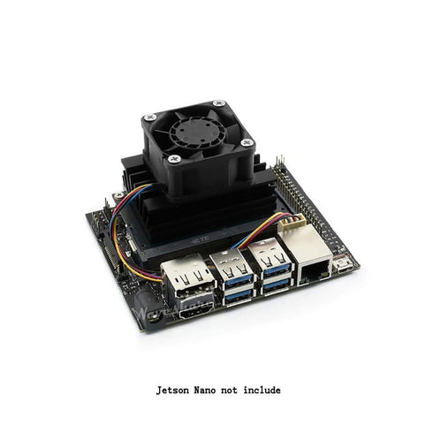 Dedicated Cooling Fan for NVIDIA Jetson Nano Developer Kit, PWM Speed Adjustment, 5V 40mm 40mm 20mm