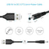 10-in-1 5V 5.52.1mm 5FT Belker Universal DC Power Cable,USB to DC Plug with Type-C, Micro USB, Mini USB and More
