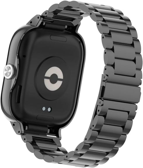Compatible for Xiaomi Redmi Watch 4 Bands,Stainless Steel Metal Replacement Strap Bracelet Watchband Accessories for Redmi Watch 4 Smartwatch