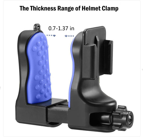 Motorcycle Helmet Chin Clip Mount for GoPro Hero 12, 11, 10, 9, 8, 7, 6, 5, 4, Hero Black, Session, Insta360