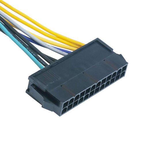 Main Power 24 pin to 8 pin ATX Power Supply Adapter Cable for DELL Optiplex 3020, 7020, 9020, Precision T1700