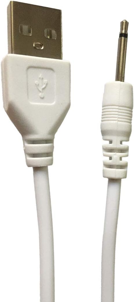 USB Adapter Cord 2.5mm Replacement DC Fast Charging Cable for Rechargeable Wand