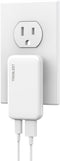 TREBLEET Ultra-Thin 20W USB-C PD Fast Portable Charger, 2-Port Wall Charger, Dual Port