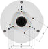 PFA130-E Water-Proof Junction Box for Dahua Bullet and Eyeball Cameras, White, Pack of 1