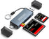 SCSXGO USB C CF Card Reader,Micro-SD Card Reader USB 2.0 USB-C to CF/SD/TF