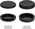 JJC 2-Pack Z Mount Body Cap & Rear Lens Cover for Nikon Zf Zfc Z8 Z9 Z6III Z6 III Z7II Z7 II Z6II Z6 II Z6 Z7 Z5 Z50 Mirrorless Camera & Z Mount Lens, Z Mount Back Lens Cap Cover Sensor Dust Cap Cover