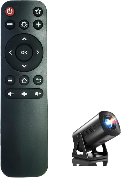 RUOYINKE Remote Control Compatible for ClokoWe T800 & TransarJect Mini Projector, Home Projector
