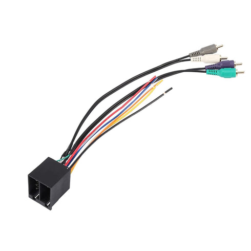 MAGIC MOTO 70-1786 Car Stereo Radio Wiring Harness Amplifier Integration Wire Adapter Plug for