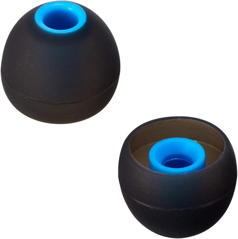 Earbud Tips Soft Silicone Replacement Tips for in-Ear Headphones (Inner Hole 3.8mm - 4.2mm) 9 Pairs S/M/L