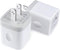 USB Charger Block, 5V 1A Wall Charger, 2 Pack USB Power Brick for iPhone 15/14/13/12/11/XR/XS/8 Plus/SE