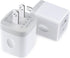 USB Charger Block, 5V 1A Wall Charger, 2 Pack USB Power Brick for iPhone 15/14/13/12/11/XR/XS/8 Plus/SE