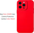 iPhone 13 Pro Max Case, Red Silicone TPU Rubber Back Cover Compatible for iPhone 13 Pro Max (6.7 inch)