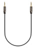 FosPower Audio Cable (1 FT) - Stereo Audio 3.5mm Auxiliary Short Cord Male to Male for Car, Apple iPhone, iPod, Samsung
