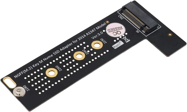 PCI-E x4 x2 M.2 NGFF M-Key NVME AHCI SSD Converter Card Adapter for MacBook Mini A1347 2014