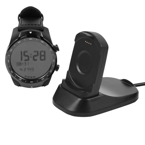 for Ticwatch Pro Magnetic USB Charging Cable Dock, Replacement USB Charger Charging Cables Dock for Ticwatch Pro