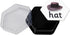 Talking Products Voice Recordable Sound Button, 80 Seconds, Black, Personalised Classroom Buzzer