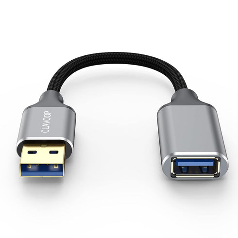 Short USB Extension Cable 6 inch, USB A 3.0 Extender Male to