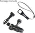 Aluminum Alloy 360 Degree Rotation Ball Joint Mount Adapter, Swivel Arm Mount Pivot Extension for Gopro Hero 13 Black,