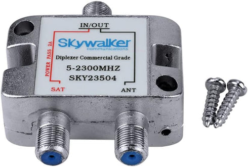 Skywalker Commercial Grade Coax Diplexer, 5-2300MHz