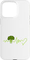 Broccoli Heartbeat Broccoli Lover Case for iPhone 15 Pro Max