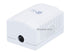 Monoprice Surface Mount Box Cat5e Single (107090) - White