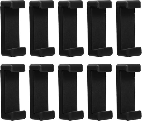 ULDIGI 10Pcs Universal 1/4 Inch Cell Phone Tripod Mount Adapter Clips Rotatable Phone