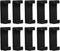ULDIGI 10Pcs Universal 1/4 Inch Cell Phone Tripod Mount Adapter Clips Rotatable Phone