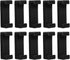 ULDIGI 10Pcs Universal 1/4 Inch Cell Phone Tripod Mount Adapter Clips Rotatable Phone