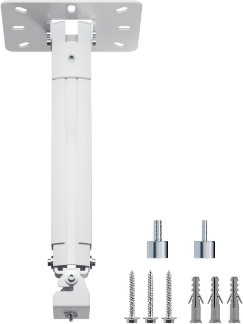 Suptek Extended Mini Projector Ceiling Mount Adjustable Wall Mount with Thread Adapters for Projector DVR Camera, Max