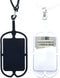 Silicone Phone Card Holder Sleeves with Wrist Strap, Stretchy Credit Phone Case Holder, Universal Cell Phone Pocket