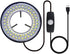 Light Microscope LED Ring Illuminator, USB Adjustable LED Ring Light for Monocular, Binocular, Trinocular Microscopes