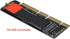 Cablecc NGFF M-Key NVME M.2 SSD to PCI-E Express 3.0 16x X4 Adapter Without Bracket, Black