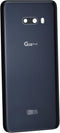 New Aurora Black Acrylic Glass Back Panel Cover Replacement for LG G8X ThinQ LMG850EMW, with Camera's Glass Lens and